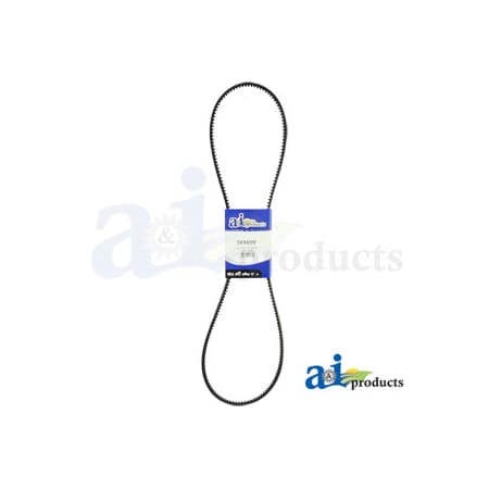 A & I Products Cogged Wedge V-Belt (3/8" X 60") 12" x3.5" x0.3" A-3VX600